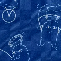 Postavičky na modré